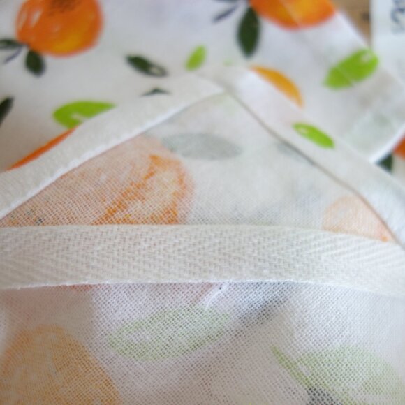 Lot of 4 NWT MABELLE Fruit Print 100% Cotton Kitchen Towels 15 x 25 - Picture 3 of 4